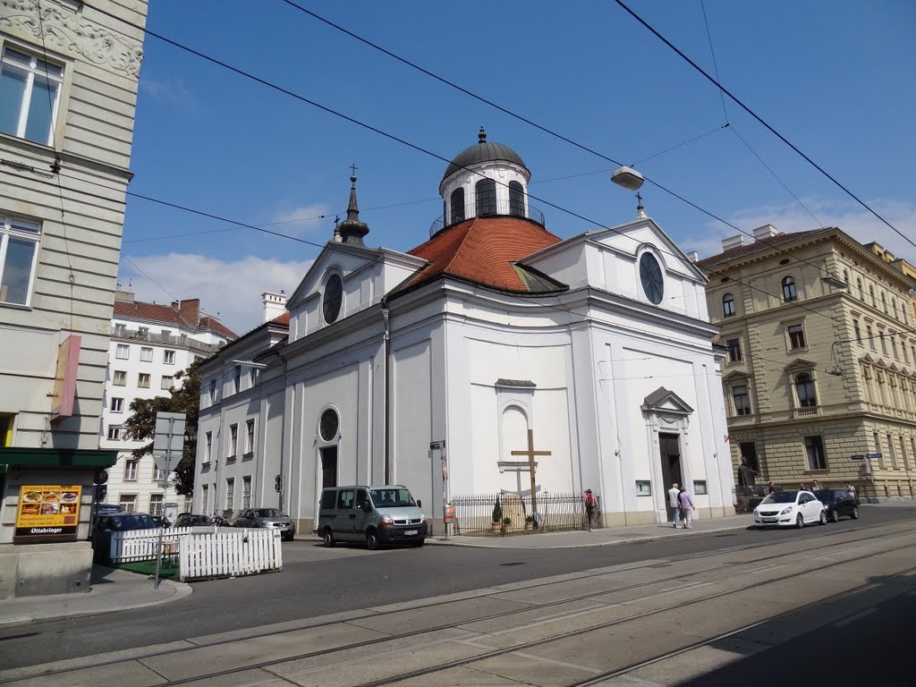 Zum Heiligen Kreuz - Gardekirche (Polnische Kirche) by Willem Nabuurs