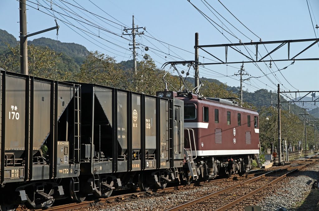 秩父鉄道秋日和(CHICHIBU railway in early autumn) by Tomo Satoshy