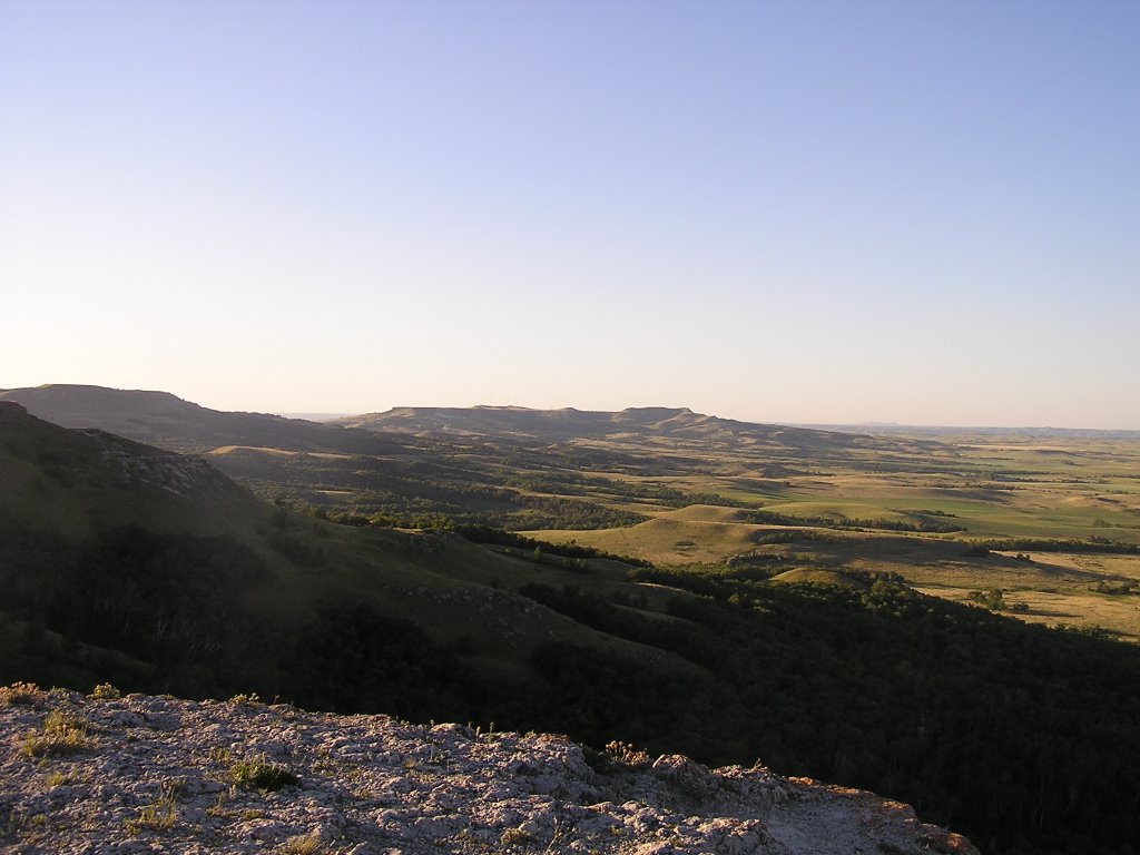 View from Killdeer Mountains by Geoffrie Kramer