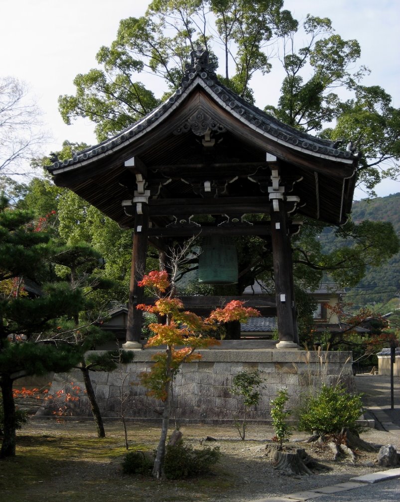 Seiryo-ji temple (Saga Shaka-do) 3 by Elliot Kallen