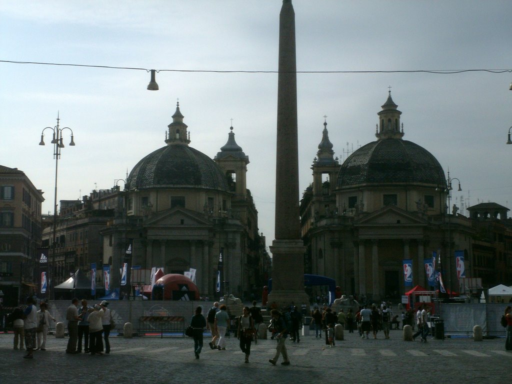 Piazza dei Popolo-gb by Millotaurus Grzegorz