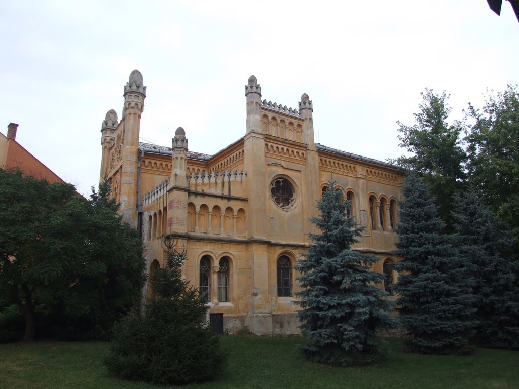 Old synagogue in Becovce by Danotabraham