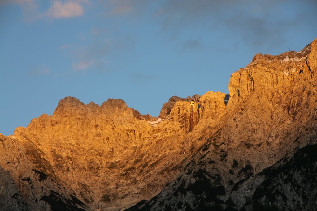 Alpenglühen - Karwendel in der Abendsonne by buwi