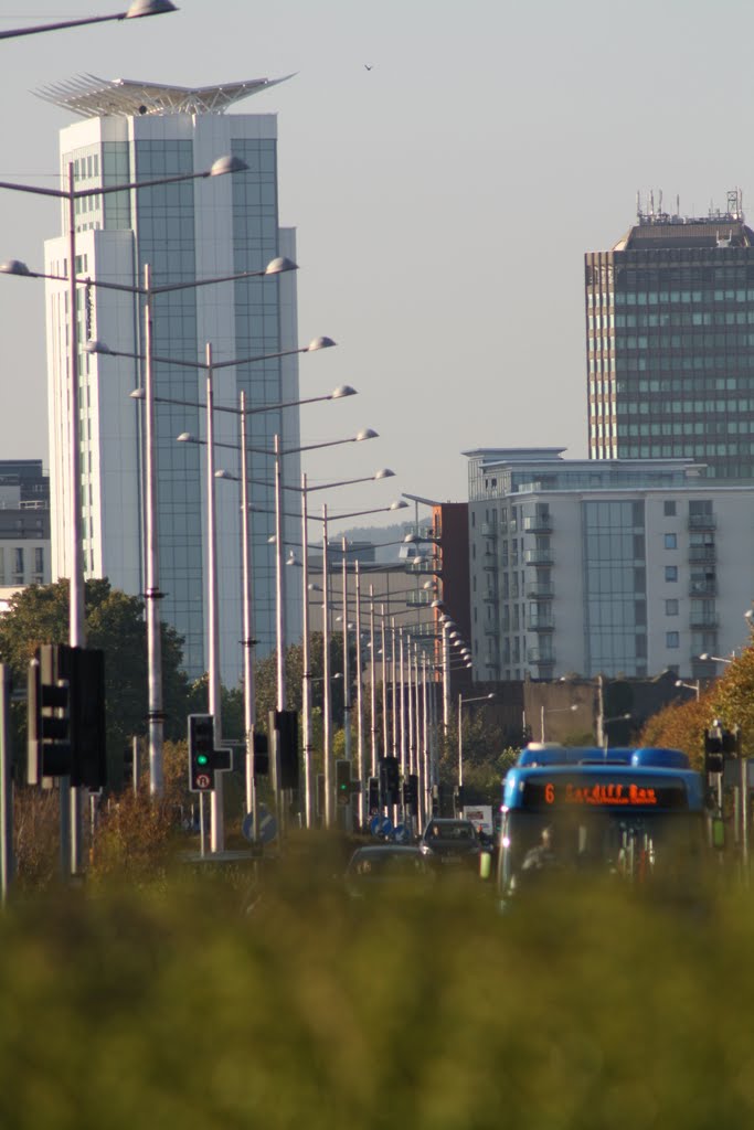 Lloyd George Avenue - City to Bay - Cardiff by David Owen