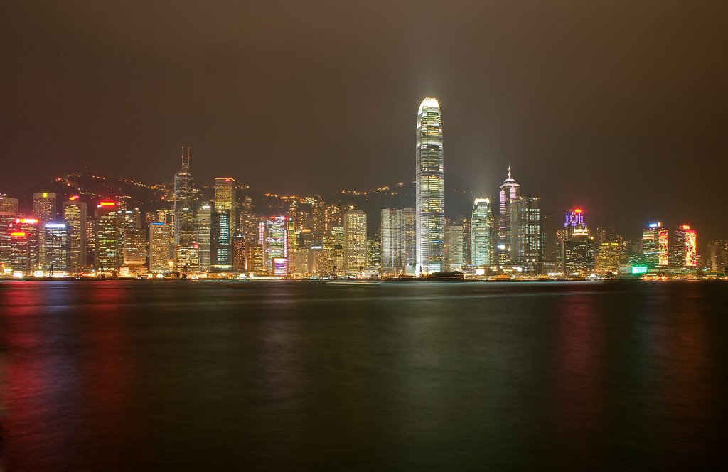 HK @ Night (13) - THE Skyline by boerx