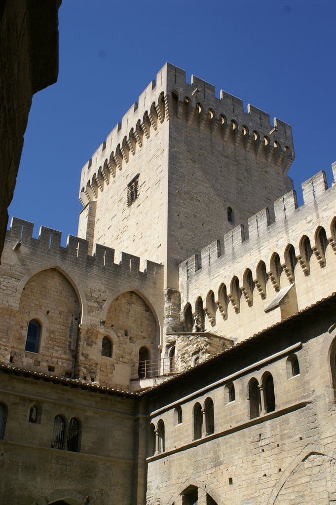 Avignon Palais des Papes by Jérôme Pinard