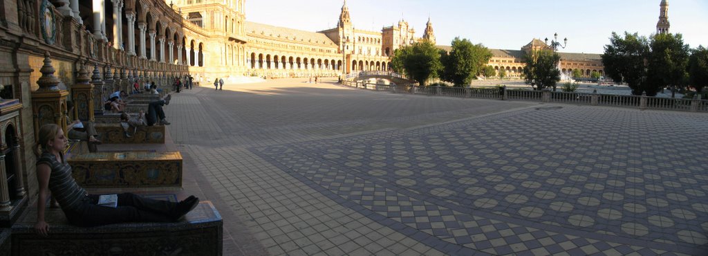 Sevilla - Plaza Espana by Markus Böhm