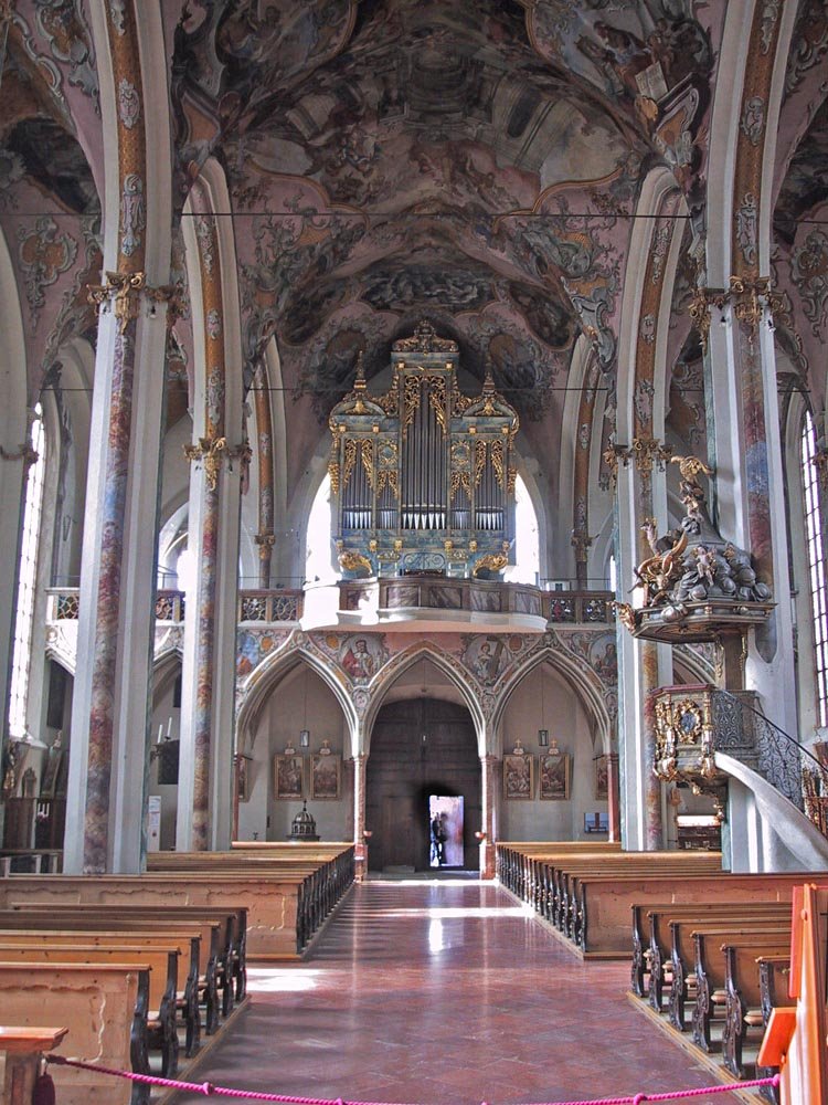 Pfarrkirche Hall in Tirol, Orgel by halliwood2007