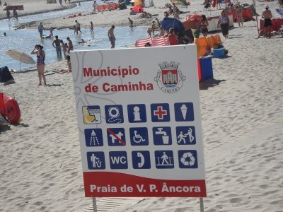 Benvido á Praia de Vila Praia de Ancora by Pedro Paulino