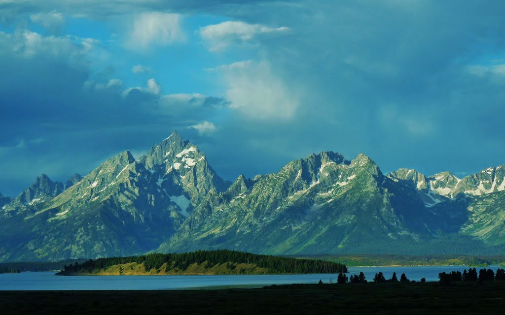 Teton Sunrise by grumpygrimble