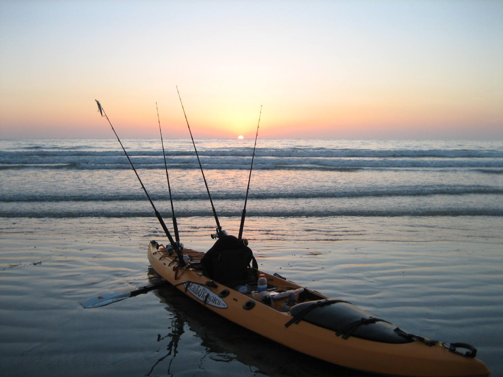 La Jolla Sunset-Fishing Kayak by pescavore