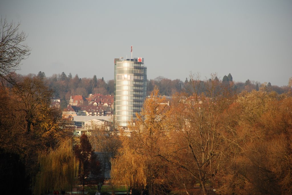 Blick auf den Sparkassenturm by Thomas Dreßler