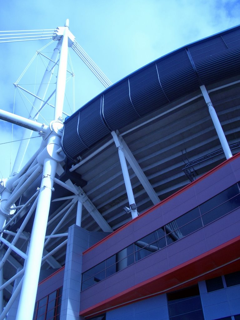 Millennium Stadium steel joist by makro