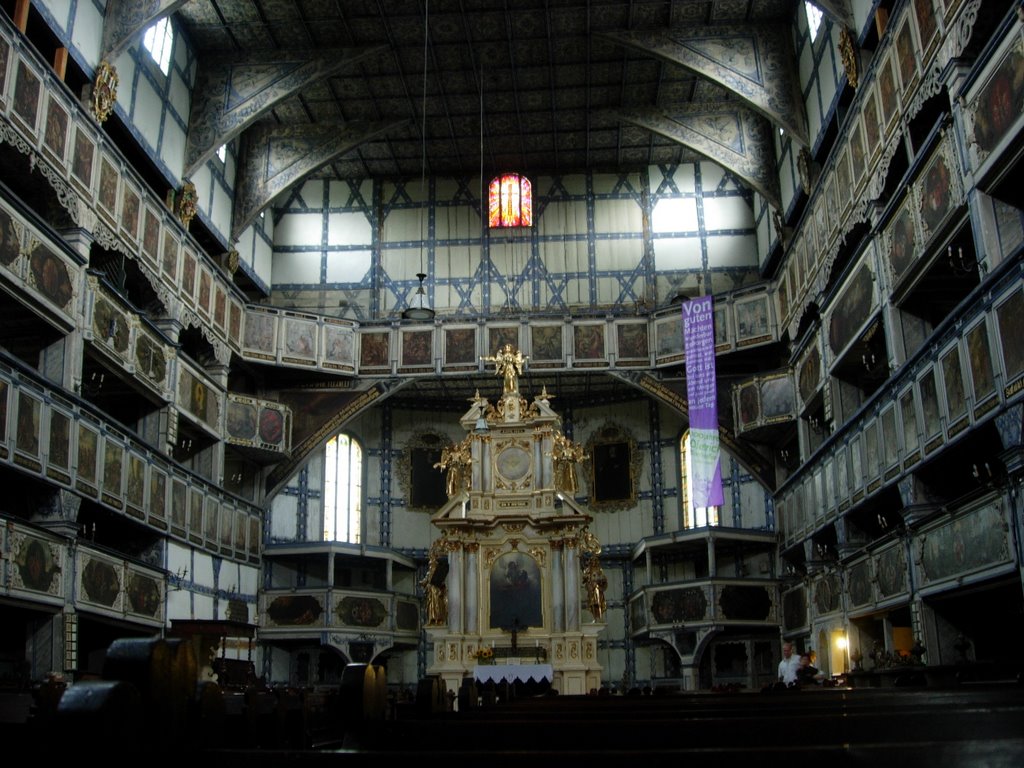 Interior de La Iglesia de La paz de Jawor (Polonia) by Pablo FF