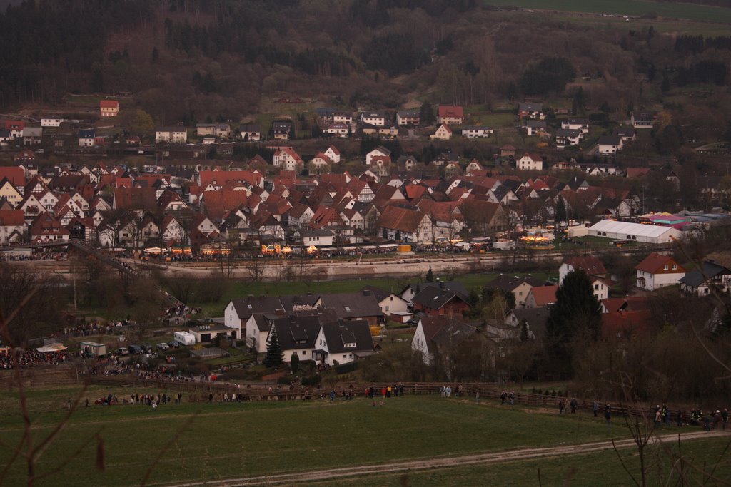 Blick vom Osterberg auf Lügde by ©owl