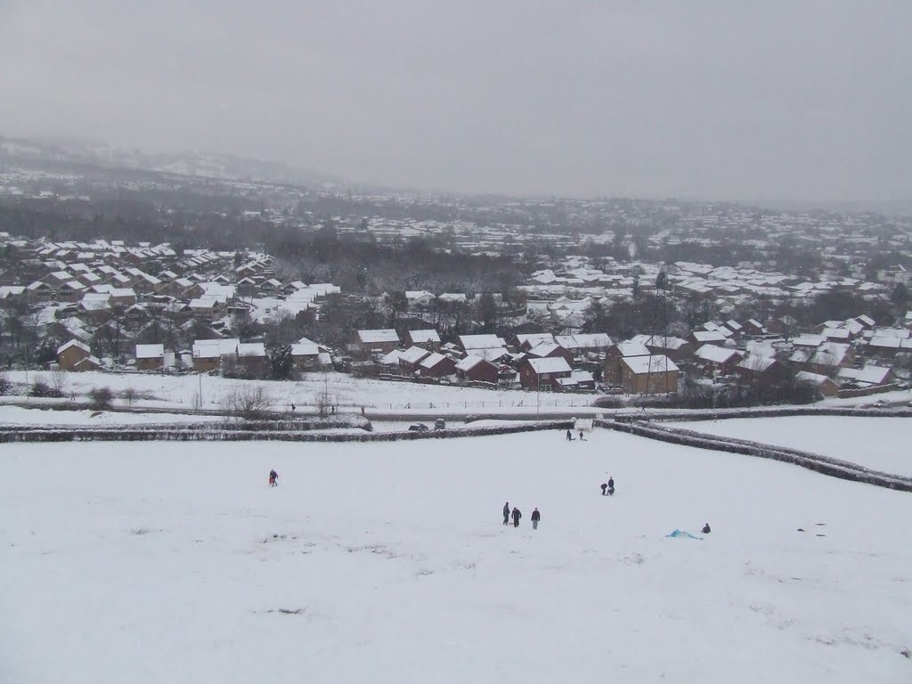 Cwmbran In The Snow by katejoy77