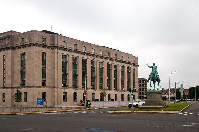 Hartford - monument Lafayette by Zdzisław Barut