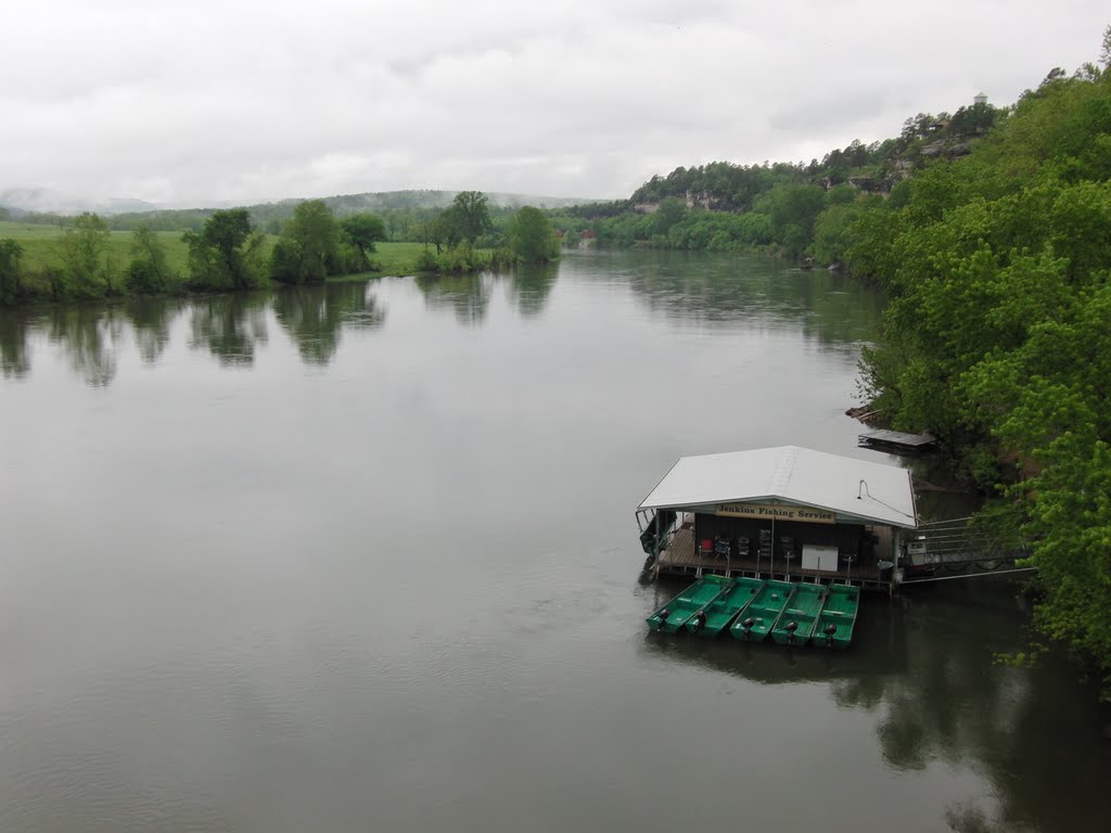 Upper White River, Calico Rock, Arkansas by Andy Triggs