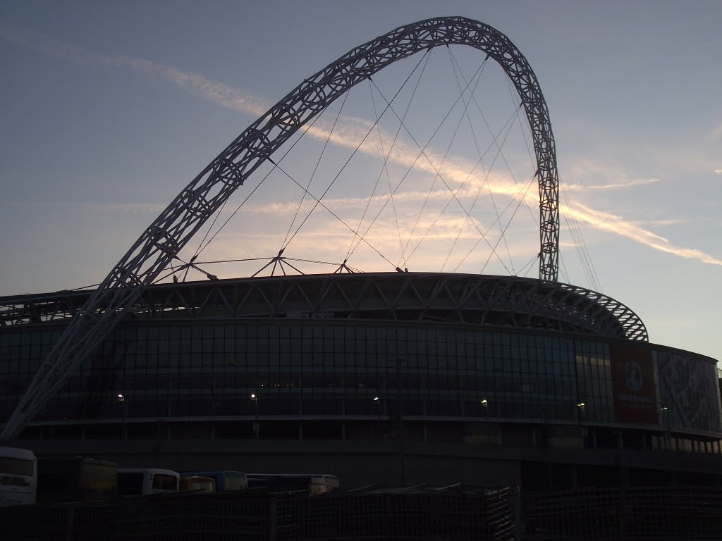 Wembley Stadium by Mansour Eftekhari