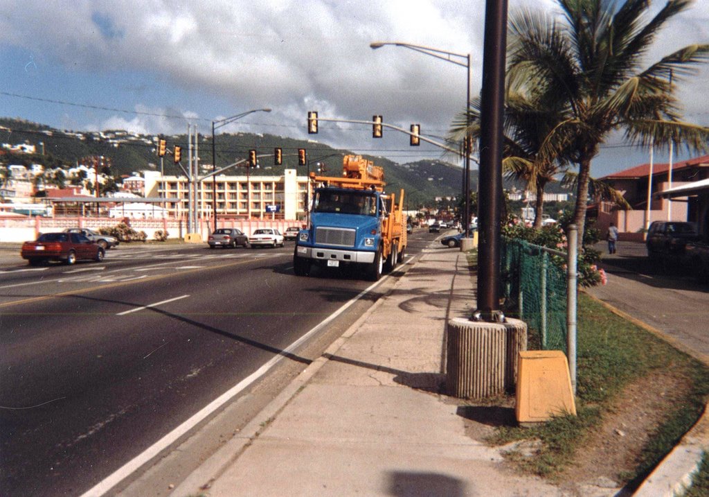 Street of Charlotte Amalie by andrzej polak