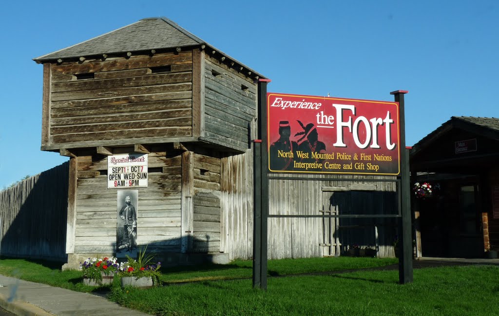 Fort, Fort MacLeod by grumpygrimble