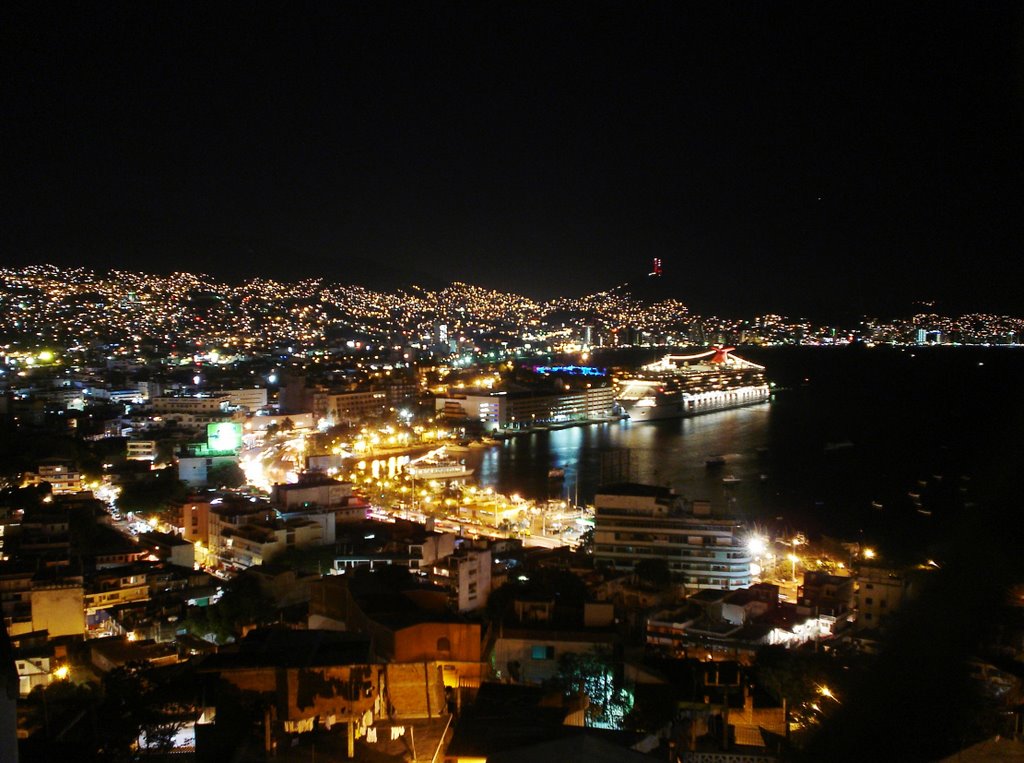 Acapulco desde la avenida Casa Blanca (antes Pinzona) by miCh!