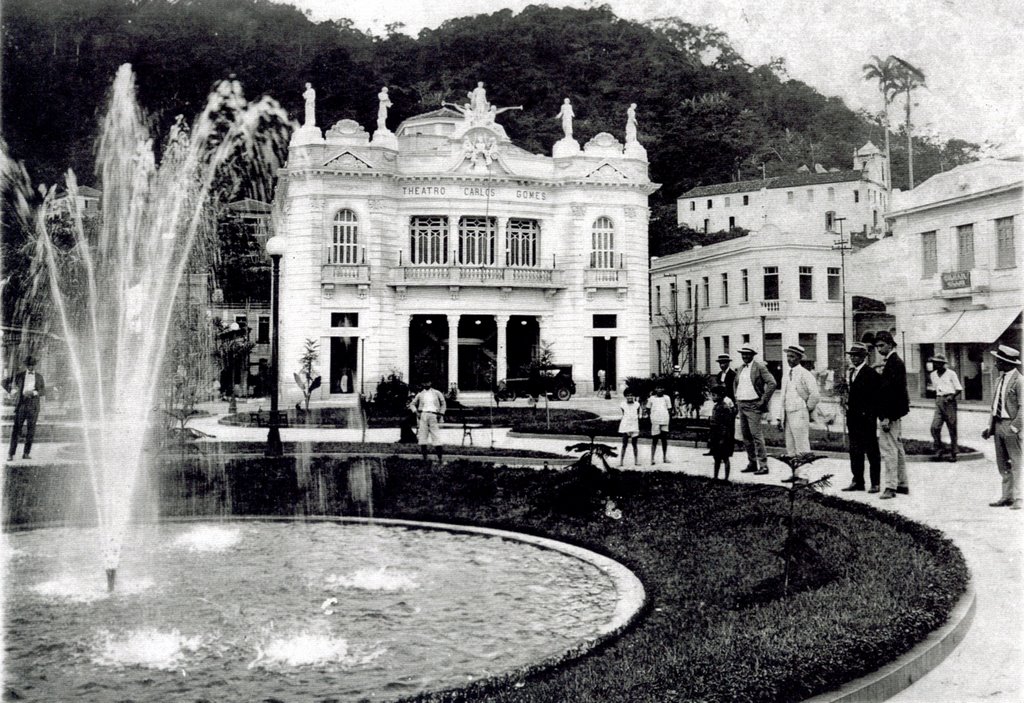 Victória Antiga - Theatro Carlos Gomes - Autor Desconhecido by E Assad (Massad)