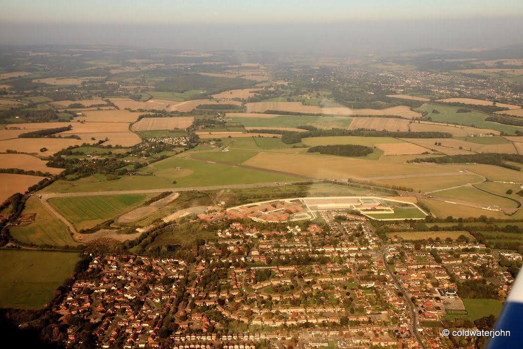 Aerial - Bovingdon Airfield by coldwaterjohn