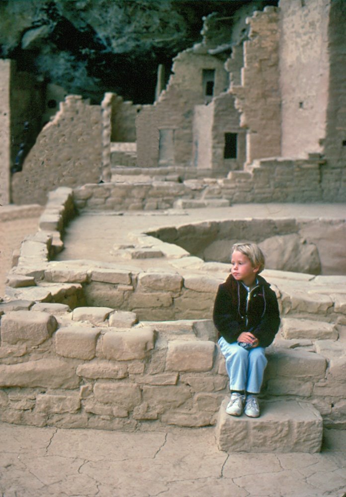 Mesa Verde kid by Bill Cook