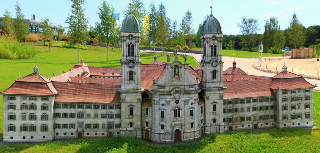 My little trip around the world - summer holidays 2011 / The little world of Minimundus in Meckenbeuren - Southern Germany - Einsiedeln Monastery (Einsiedeln / Switzerland) by Strucki