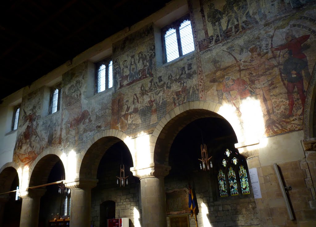 MEDIEVAL PAINTINGS AT PICKERING CHURCH by Alan McFaden