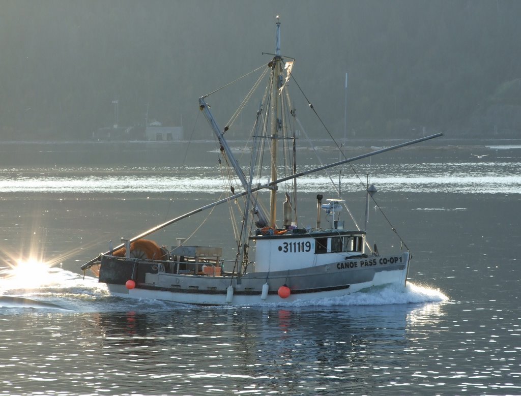 Port Alberni Fishing Boat by Paul Andrew Biffin