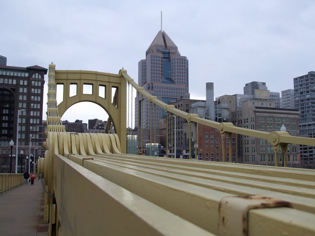 Roberto Clemente Bridge by Seth Adams