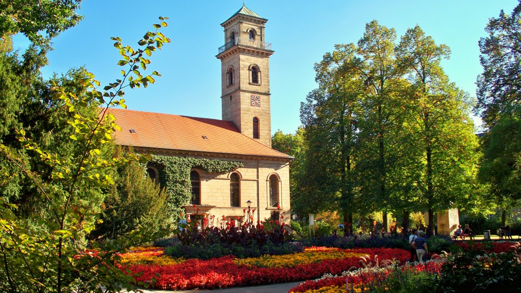 Auferstehungskirche Stadtpark Fürth by Reiner Müller