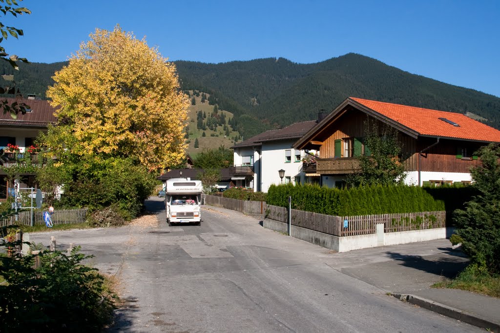 Herbst in Oberammergau by Axel Hoffmann