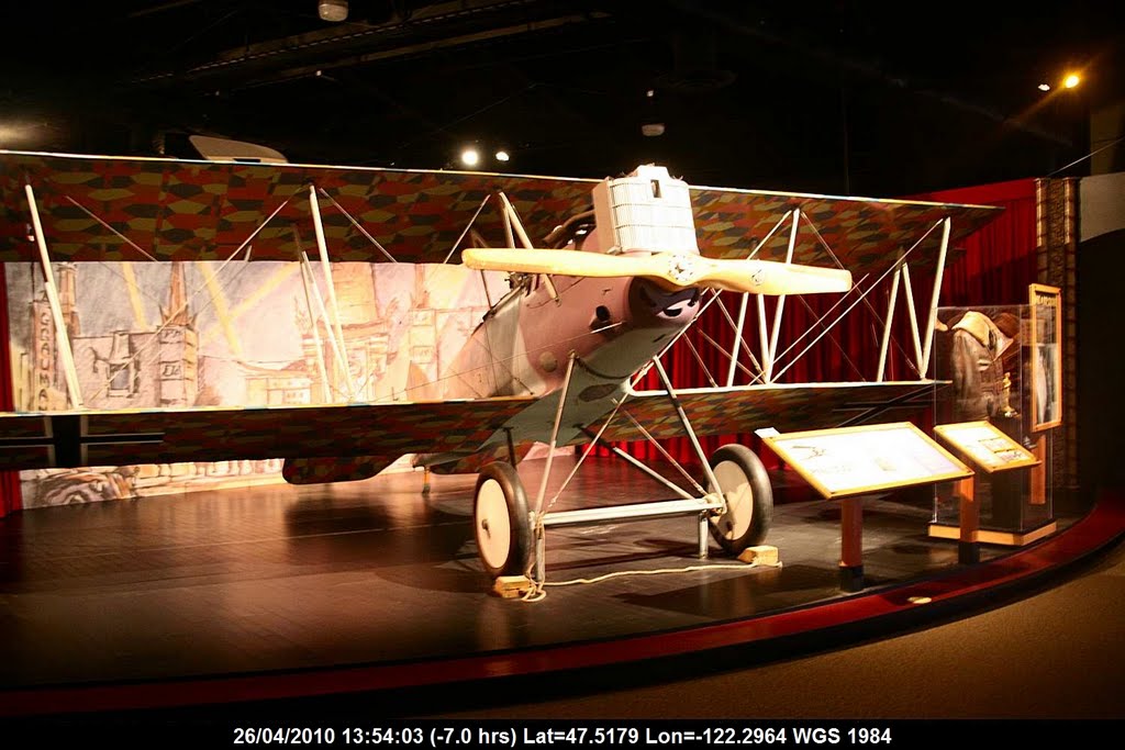 Seattle - Museum of Flight - Pfalz D.XII Fighter by Pierre Marc