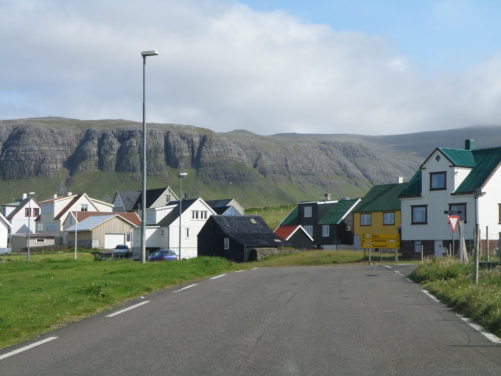 Sandavegur, Hvalba, Faroe Islands by Eileen Sandá