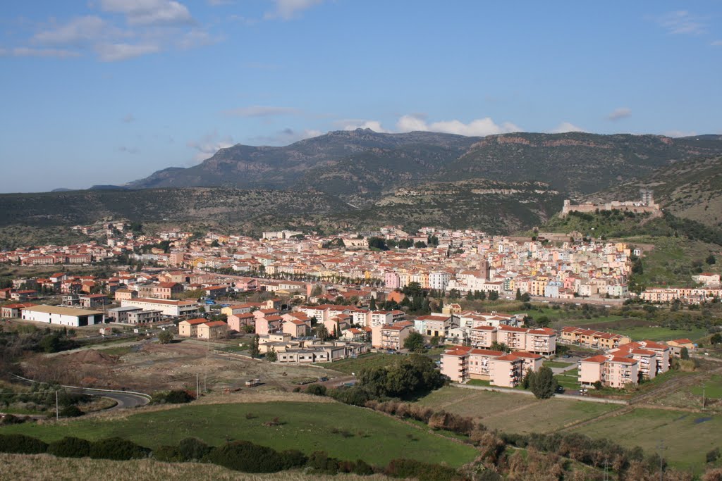 Bosa- Panorama by virgilio petza