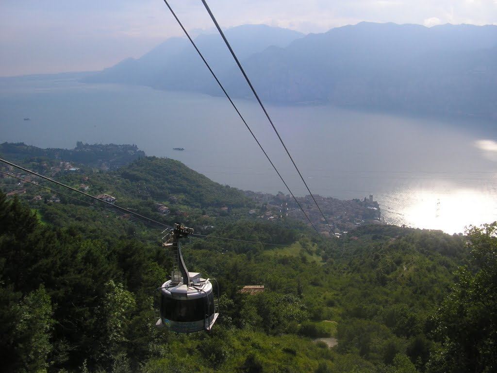 Monte Baldo Cable Car by Chris Zidani