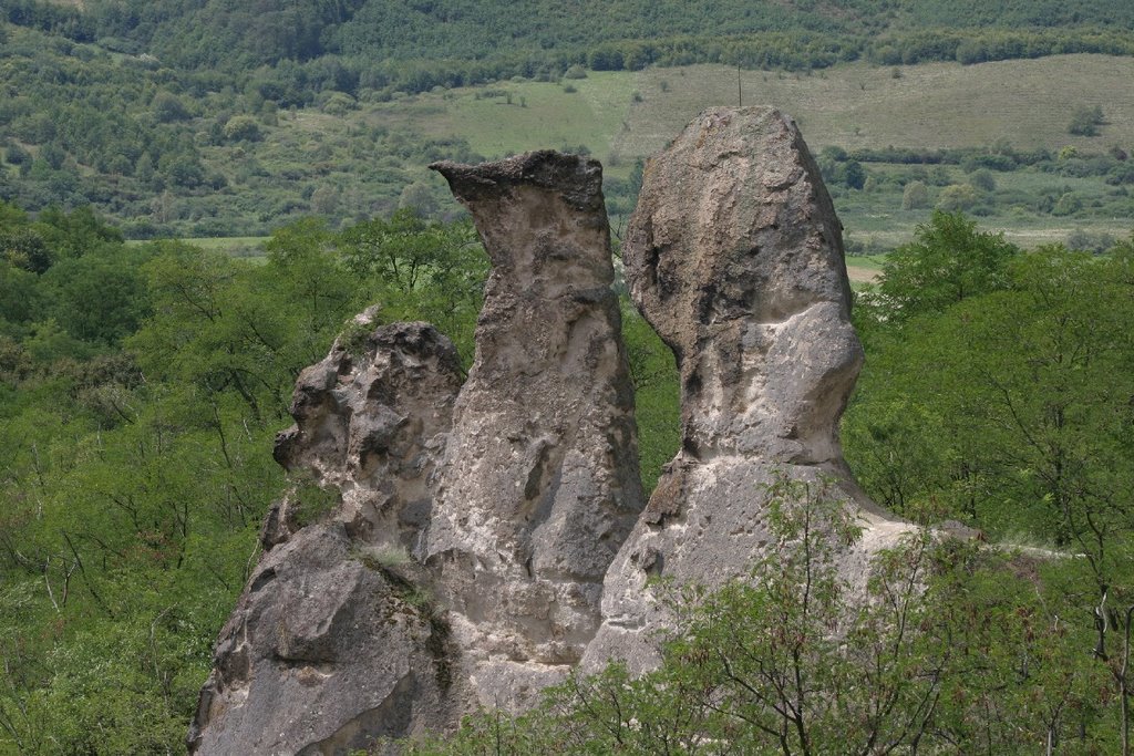 Formation of the Turkish man and women and the servant from the Turkish Table Rock by MBagyinszky