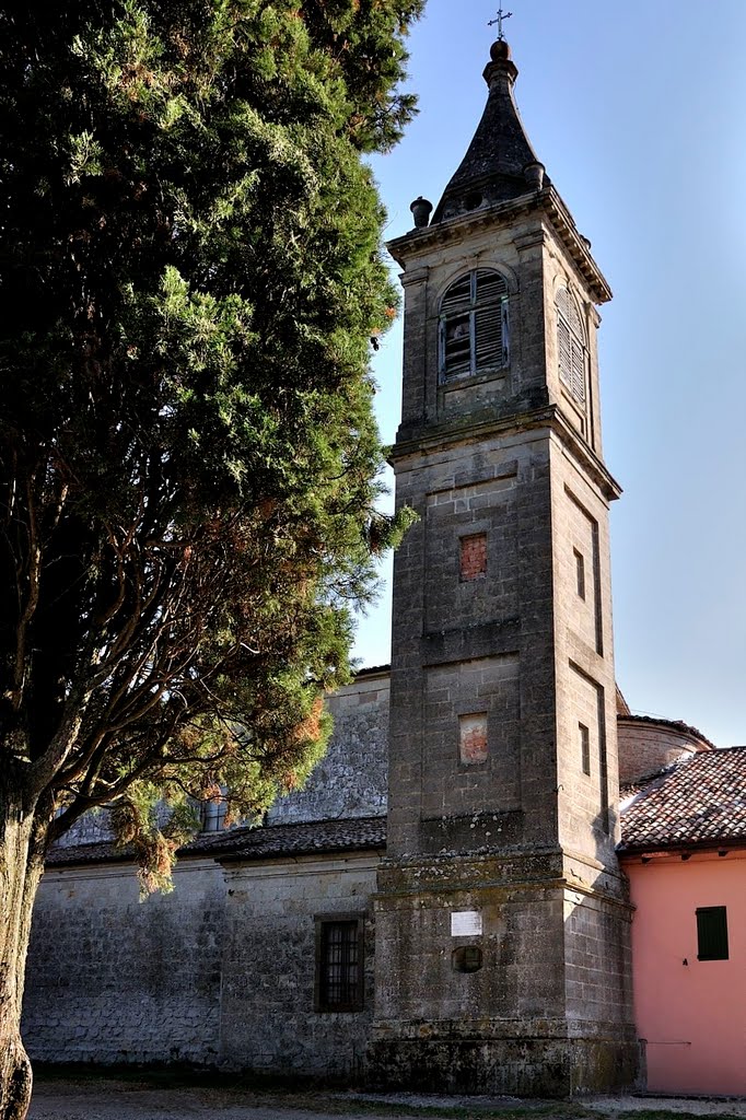 Campanile della Chiesa di San Alessandro in Bisano by Vanni Lazzari - VL Estense