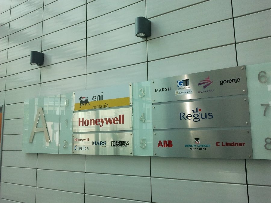 Floreasca Business Park Indoor Signage by Klass Prodexport