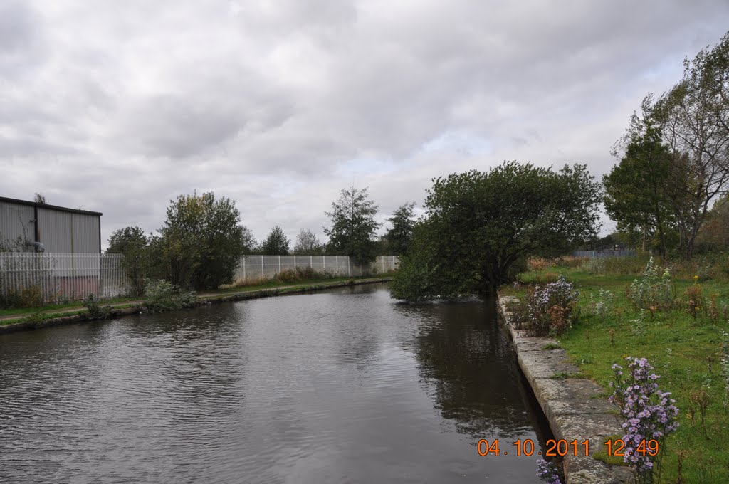 Ashton Canal Droylsden by Ken Leigh L.R.P.S.