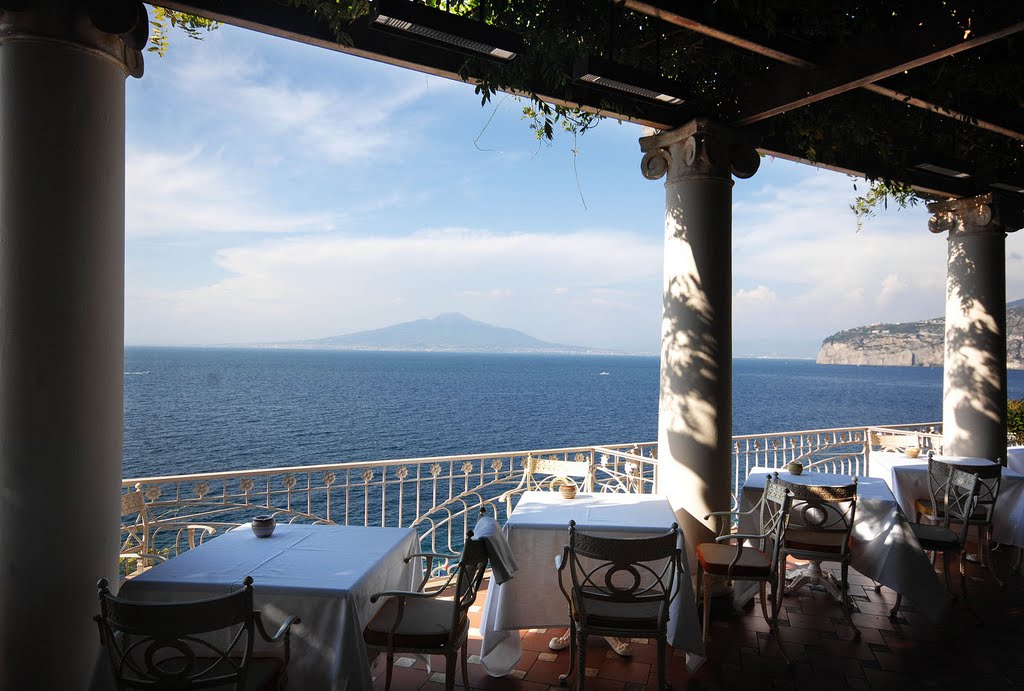 View over the Bay of Naples by Hans Christian David…