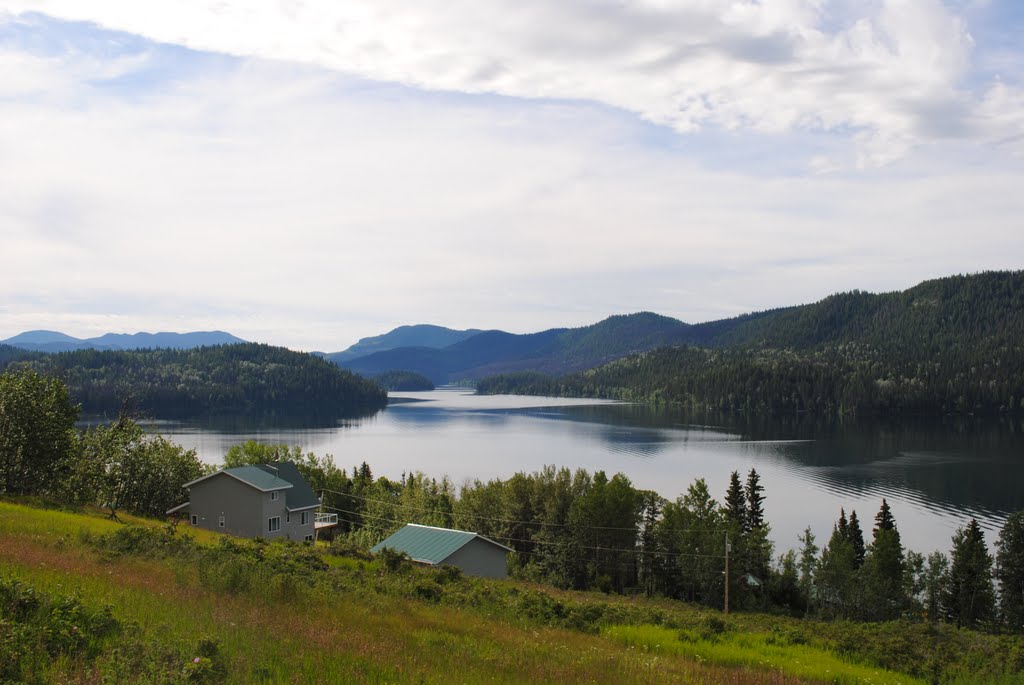 Lac des Roches, Interlakes Hwy 24, B.C. July 2011 by jerpencz