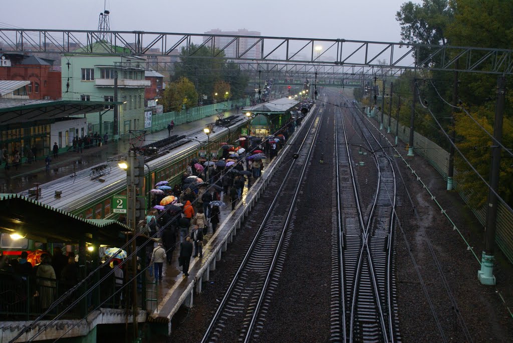 Railway station Odintsovo by apfel22