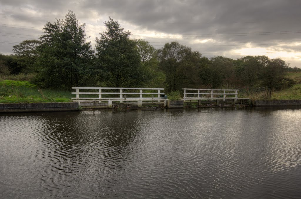 Overflow on Leeds Liverpool Canal by Alifink