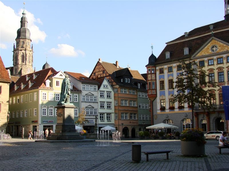 Marktplatz Coburg by Plumperquatsch