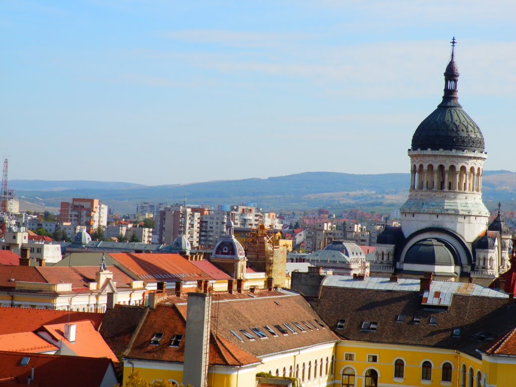 Old Town, Cluj-Napoca, Romania by Ciprian ริ