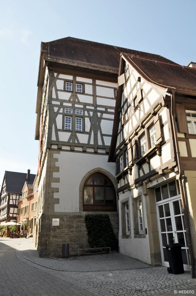 Eppingen (Württ.) - Seitenansicht des Museums "Alte Universität" by Henri der Fotomann